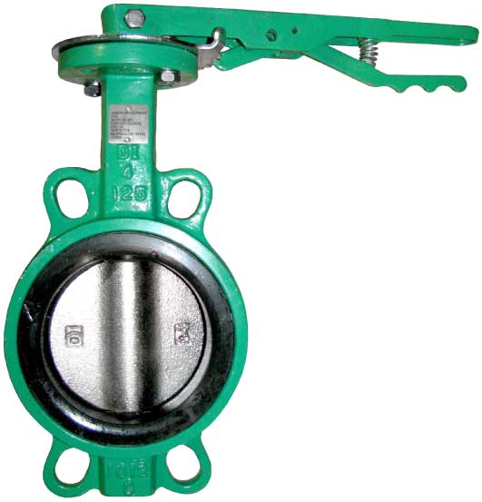 BFVW Wafer Butterfly Valve Lever Standard Lever Lockout