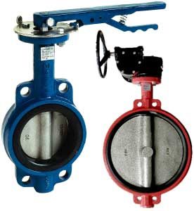 BFVW Wafer Style Butterfly Valves landing
