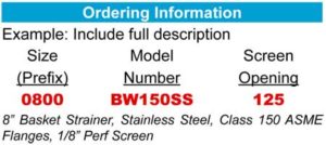BW150 ordering info box