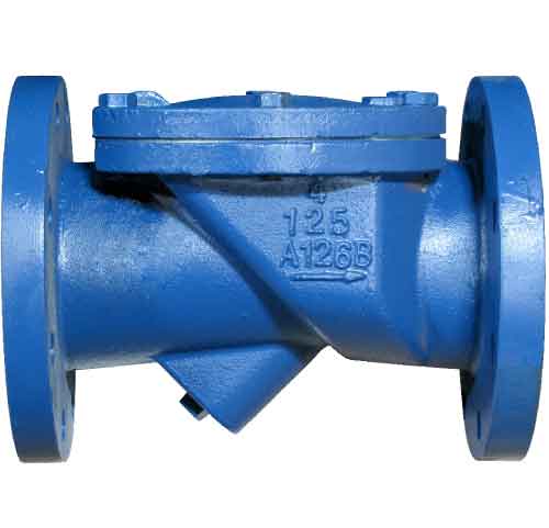 Sure Flow CXF125IV Ductile Iron Elastic Swing Check Valve with Flanged End Connections