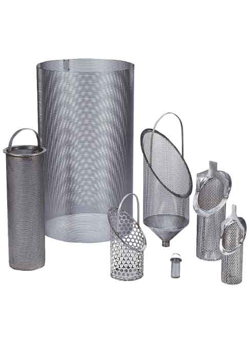 These are Custom Basket Strainers for Sure Flows Fabricated Basket Strainers