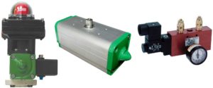 Electric or Pneumatic Actuators Sure Flow Butterfly Valve