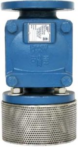 FVCEX125 elastic swing foot valve