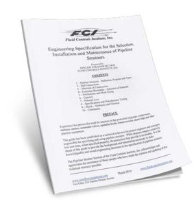 Fluid Control Institute Pipeline Engineering Specs 3D Cover
