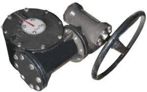 Gear Operator Butterfly Valve landing