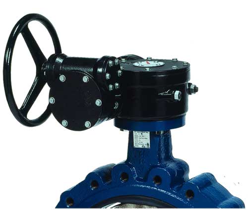 Sure Flow Gear Operator with Indicator Standard Butterfly Valve Actuator