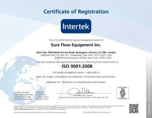 ISO 9001 2008 Certification of Registration