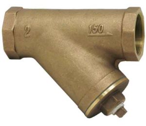 TB150 Cast Bronze Y Strainer menu