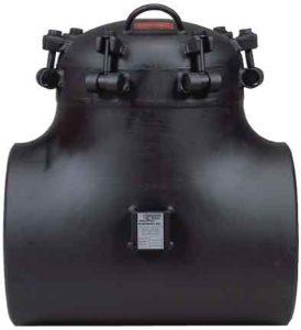 TWH150 Hinged Cover Steel Fabricated Tee Strainer