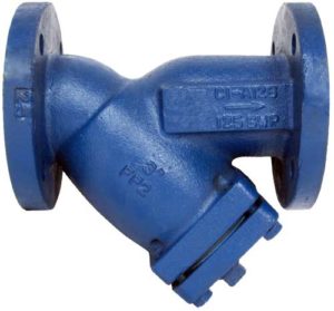 The Sure Flow Cast Iron YF125 Cast Iron Y Strainer with Flanged End Connections