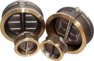 bronze dual disc wafer check valves