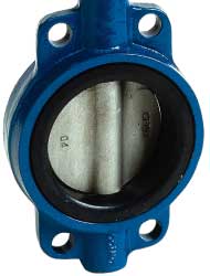 BFVW Wafer Style Butterfly Valve Lever Lockout landing