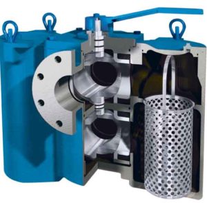 duplex strainer cutaway menu