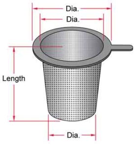 custom strainer screens styles