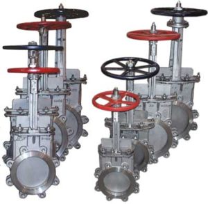 Sure Flow knife gate valves various models