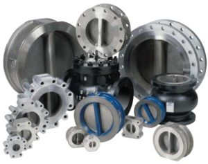double door retainerless check valves