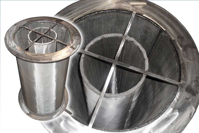 Custom Designed and Fabricated Quad Reverse Cone Strainer