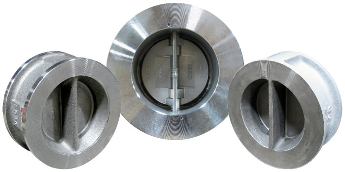 FE Series Carbon Steel Wafer Double Door Check Valves