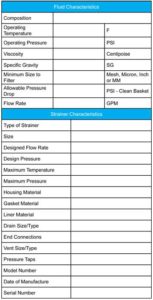 ordering selection guide form