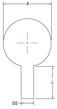 Paddle Blind schematic for Dimensions menu