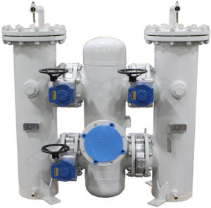 DB150LT 8 x 12inch dual basket strainer