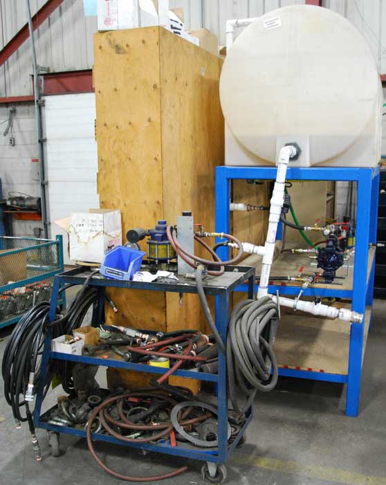 moble hydrostatic pressure tester