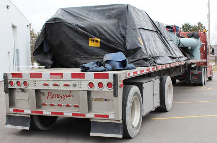 DBHs getting tarped for the long haul