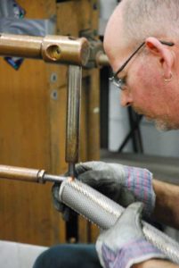 Brad spot welding screen