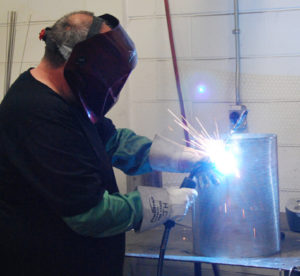John Hamilton welding screen