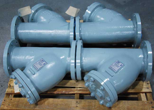 y strainers ready to ship