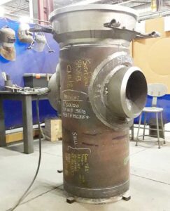 fit up of fabricated pressure vessel