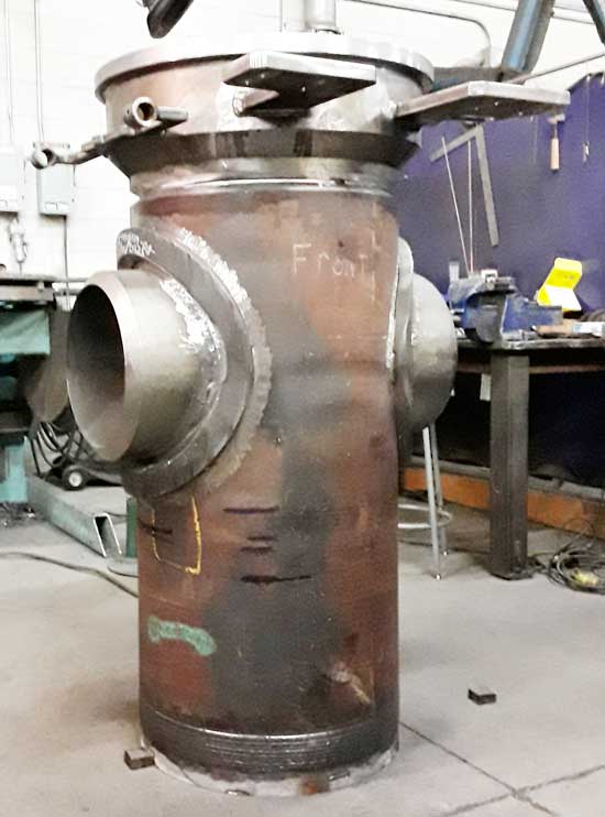 fit up and welding of fabricated pressure vessel as Sure Flow