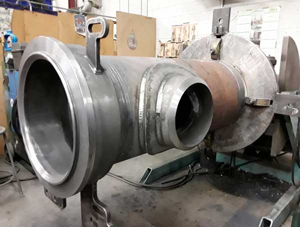 more welding on Sure Flow fabricated pressure vessel