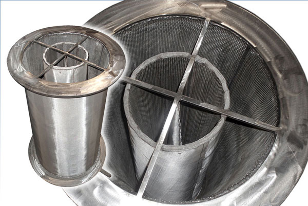 custom fabricated reverse cone strainers