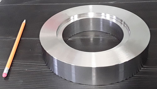 Sure Flow custom bleed ring in progress 2
