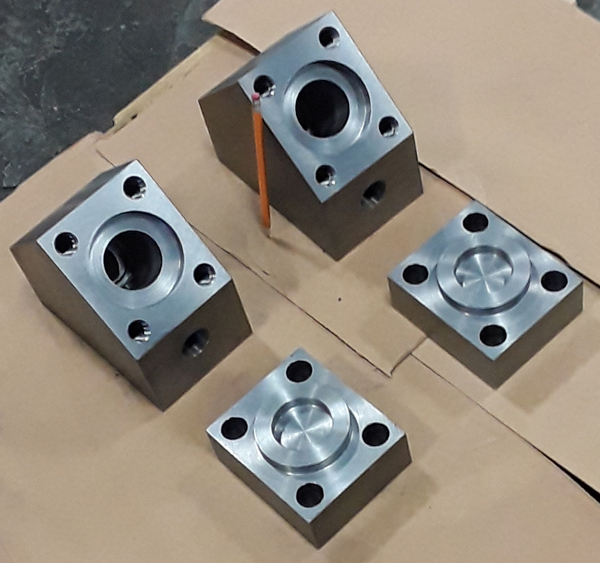 high pressure Y type block strainer prior to painting