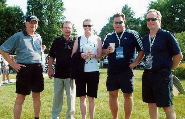 George King at a Golf Tournament
